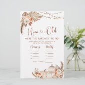 Boho Pumpkin素朴秋イン愛どのように老いた両親 (スタンド正面)