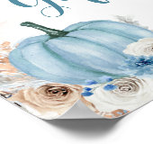 Boho Pumpkin素朴秋カード&ギフトPosポスター ポスター (角)