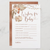 Boho Pumpkin素朴秋ラブウィーズベビー (正面/裏面)