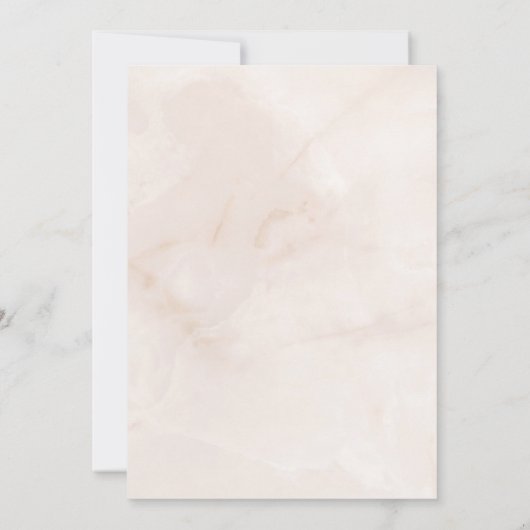 Boho PurpleピンクのフローラCeopy日付カードを保存 招待状 (裏面)