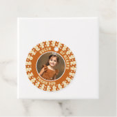 Boho Queen Ofハート誕生日パーティー写真 フェイバータグ (インサイチュ)