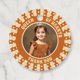 Boho Queen Ofハート誕生日パーティー写真 フェイバータグ