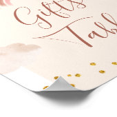 Boho Rainbowは彼女はonederfulギフトテーブルではない ポスター (角)