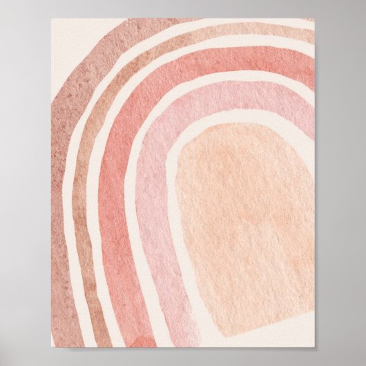 Boho Rainbowポスター ポスター (正面)