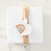 Boho Rainbowモダン Thank You Baby Shower フェイバータグ (インサイチュ)