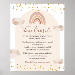 Boho Rainbow彼女はオンダーフル時間カプセルではない ポスター