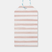 Boho Rainbow彼女は感謝の意を表していない ギフトタグ (裏面)