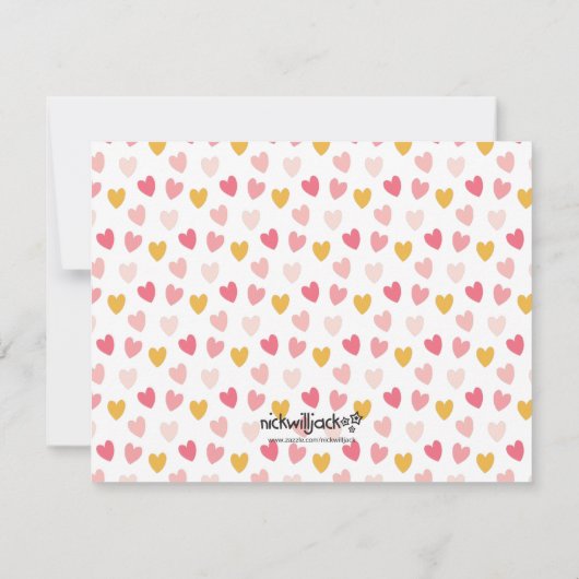 Boho Rainbow文房具ノートカード ノートカード (裏面)