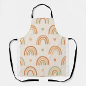 Boho Rainbow All-Over Print Apron エプロン (正面)