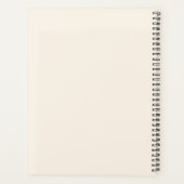 Boho Rainbow & Bear Nursery Art | Neutral Baby プランナー手帳 (裏面)