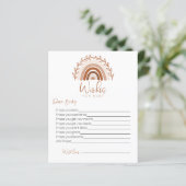 Boho Rainbow Gameベビーカードのご希望 (スタンド正面)