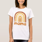 Boho Rainbow Mama Tshirt Tシャツ (正面)