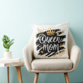 Boho Rainbow Mama – Warm Earthy Tones Design クッション (椅子)