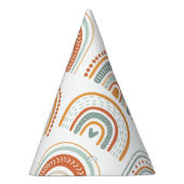 Boho Rainbow MR Onederful パーティーハット (右)