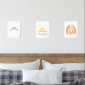 Boho Rainbow Nursery Room Decor (寝室)