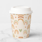 Boho Rainbow Paper Cup 紙コップ (左)