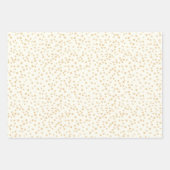 Boho Romantic Rustic Merry Christmas ラッピングペーパーシート (正面3)