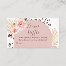 Boho Rosa Animales Selva Pañal Sorteo