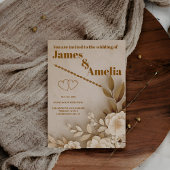 Boho Rustic | Elegant Wedding 招待状