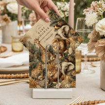 Boho Safari Animals Baby Shower