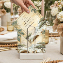 Boho Safari Animals Baby Shower