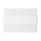 Boho Sage Green Eucalyptus Wedding 招待状ベリーバンド (裏面例)