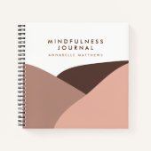 Boho Self 気に  セラピーMindflunce Notebook ノートブック (正面)