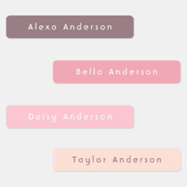 Boho Skinny防水接着キッズラベル ラベル