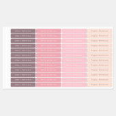 Boho Skinny防水接着キッズラベル ラベル (シート)