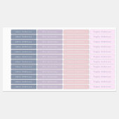 Boho Skinny防水接着キッズラベル ラベル (シート)