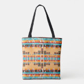 Boho Southwest Inspired トートバッグ (裏面)