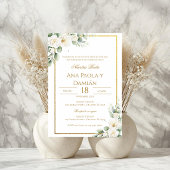 Boho Spanish Wedding Invitation 招待状
