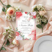 Boho Spanish Wedding Invitation 招待状