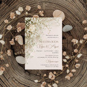 Boho Spanish Wedding Invitation 招待状