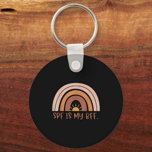 Boho Spf Is My Bff Dermatology Dermatologists Derm キーホルダー (正面)