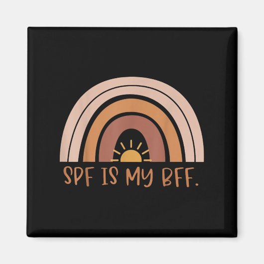 Boho Spf Is My Bff Dermatology Dermatologists Derm マグネット (正面)