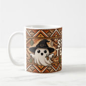 Boho Spooky Teacher Halloween マグカップ - おばけ ウエスタン  (左)
