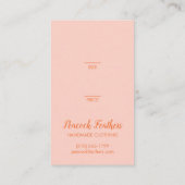 Boho Stars Clothing Jewelry Price Size Hang Tag  名刺 (裏面)