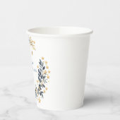 Boho Stars Greenery Paper cup 紙コップ (左)