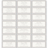 Boho Storybook Dragon Baby Showerゲストアドレス シール (正面)