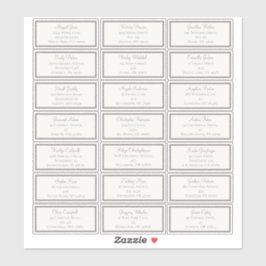 Boho Storybook Dragon Baby Showerゲストアドレス シール