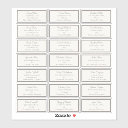 Boho Storybook Dragon Baby Showerゲストアドレス シール (シート)