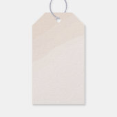 Boho Style Baby stroller neutral baby shower ギフトタグ (裏面)