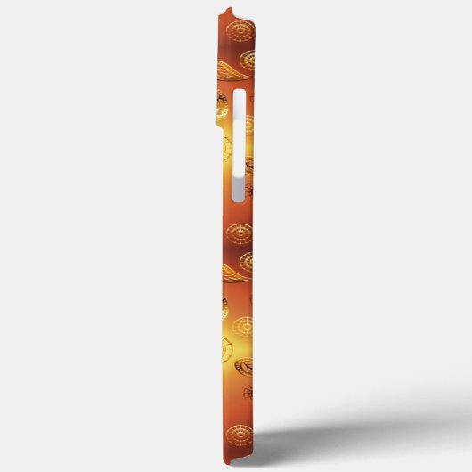 Boho Style Floral Ethnic Case-Mate iPhoneケース (裏面 / 左)