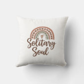 Boho style solitary soul design クッション (裏面)