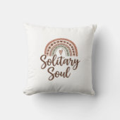 Boho style solitary soul design クッション (正面)