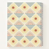 Boho Sunパターン感謝ジャーナル ノートブック (裏面)