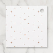 Boho Sunベビーシャワー フェイバータグ (裏面)