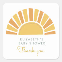 Boho Sun赤ちゃんカラフルシャワー