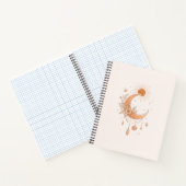 Boho Sun & Moon Deluxe Notebook ノートブック (内部)
